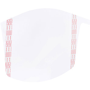 3M Versaflo S-920L Medium/Large Peel-Off Visor Covers (Pack of 10)