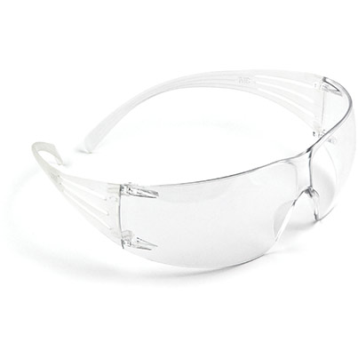 3M SecureFit 201 Safety Glasses with Clear Lenses
