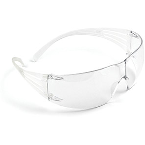 3M SecureFit 201 Safety Glasses with Clear Lenses