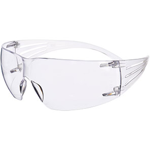 3M SecureFit 201 Safety Glasses with Clear Lenses