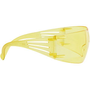 3M SecureFit 203 Yellow-Lens Safety Glasses