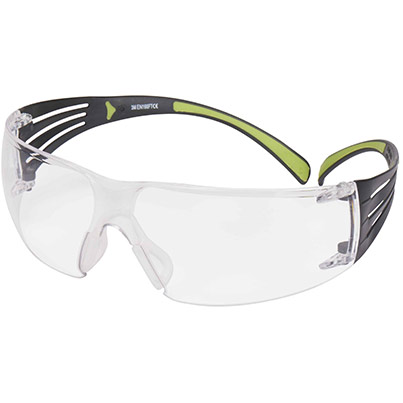 3M SecureFit 401 Clear-Lens Safety Glasses