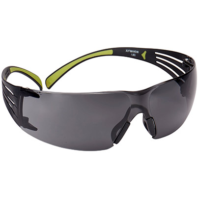 3M SecureFit 402 Grey-Lens Safety Glasses