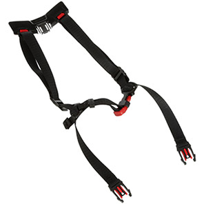 3M SecureFit Standard Four-Point Chinstrap with Buckle and Selector