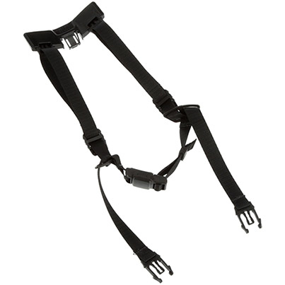 3M SecureFit Premium Four-Point Chinstrap with Magnetic Buckle