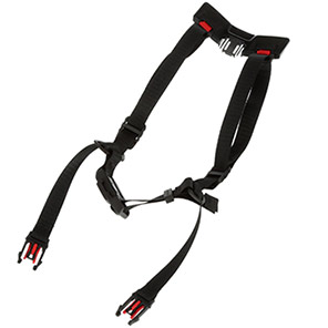 3M SecureFIt Premium Four-Point Chinstrap with Magnetic Buckle and Selector