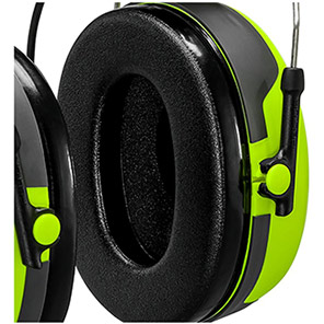 3M PELTOR CH3 FLX2 Helmet-Mounted Listen-Only Ear Defenders