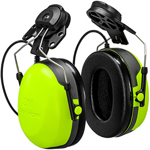 3M PELTOR CH3 FLX2 Helmet-Mounted Listen-Only Ear Defenders