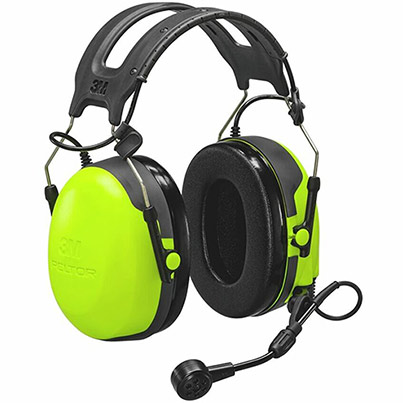 3M PELTOR CH-3 FLX2 Overhead Push-To-Talk Ear Defenders