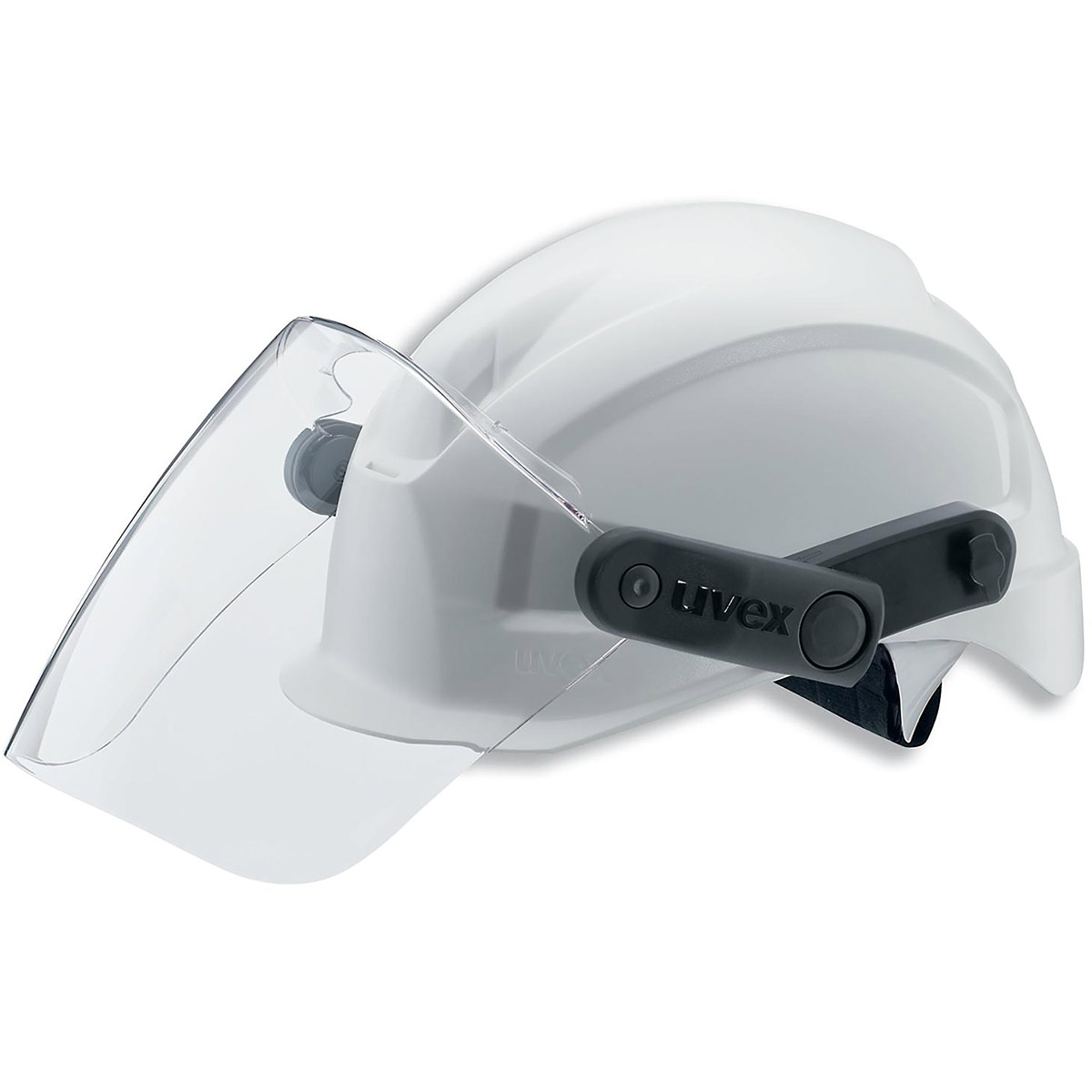 uvex Pheos Mechanical Face Shield with Clear Polycarbonate Visor uvex