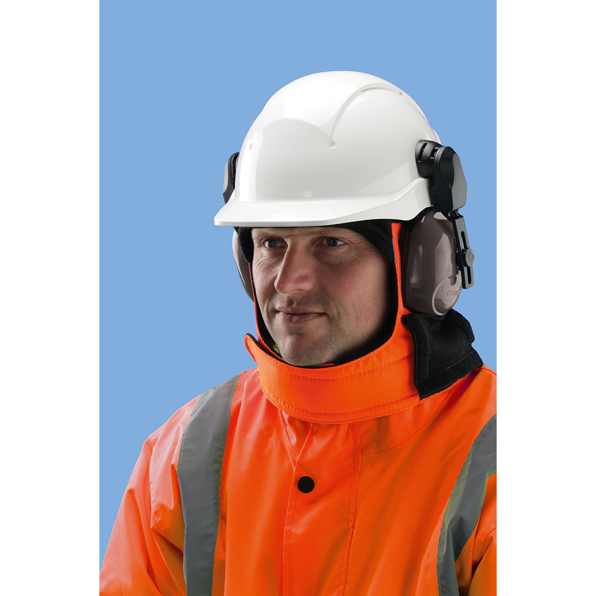 Centurion HiVis Yellow Interactive Frost Cape Centurion Helmet