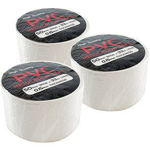 KrimpTerm 50mm x 33m White PVC Insulation Tape