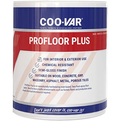 Coo-Var Profloor Plus Black Floor Paint 5L