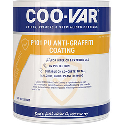 Coo-Var Anti-Graffiti Coating Gloss Clear Paint 1L