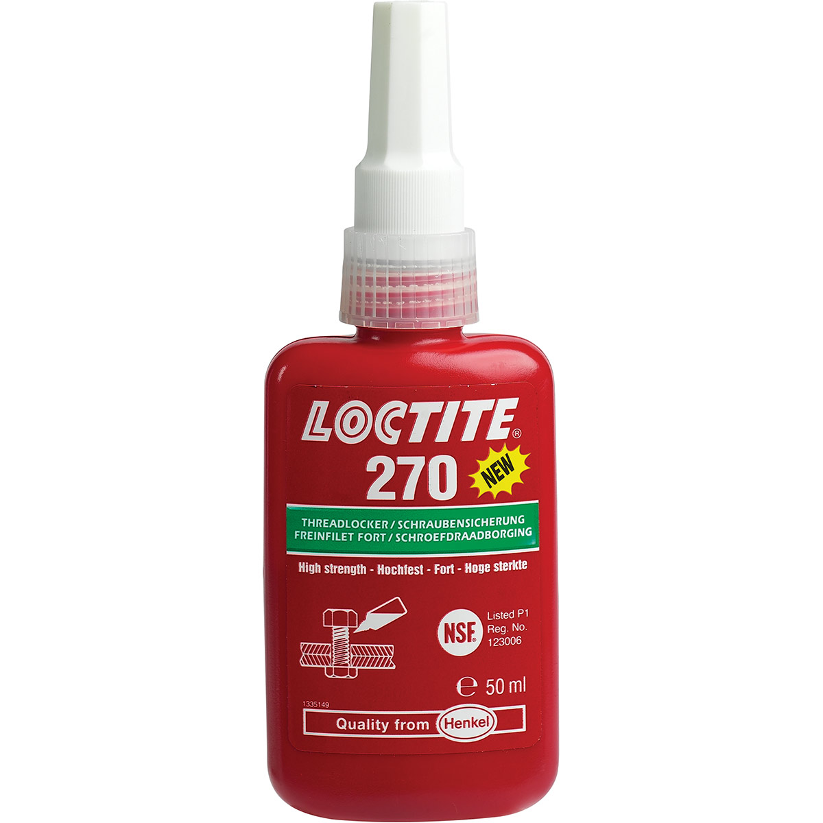 Loctite 270 High-Strength Threadlocker Adhesive 50ml | Loctite ...