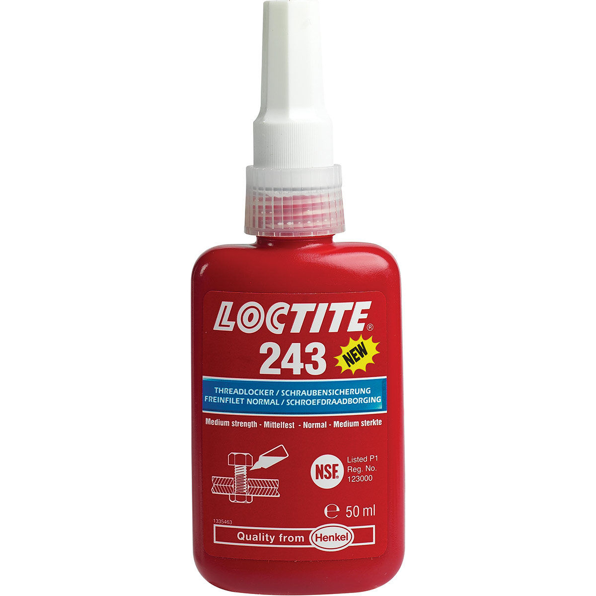 LOCTITE 243 Threadlocker Adhesive 50ml | Loctite | Threadlockers | Arco