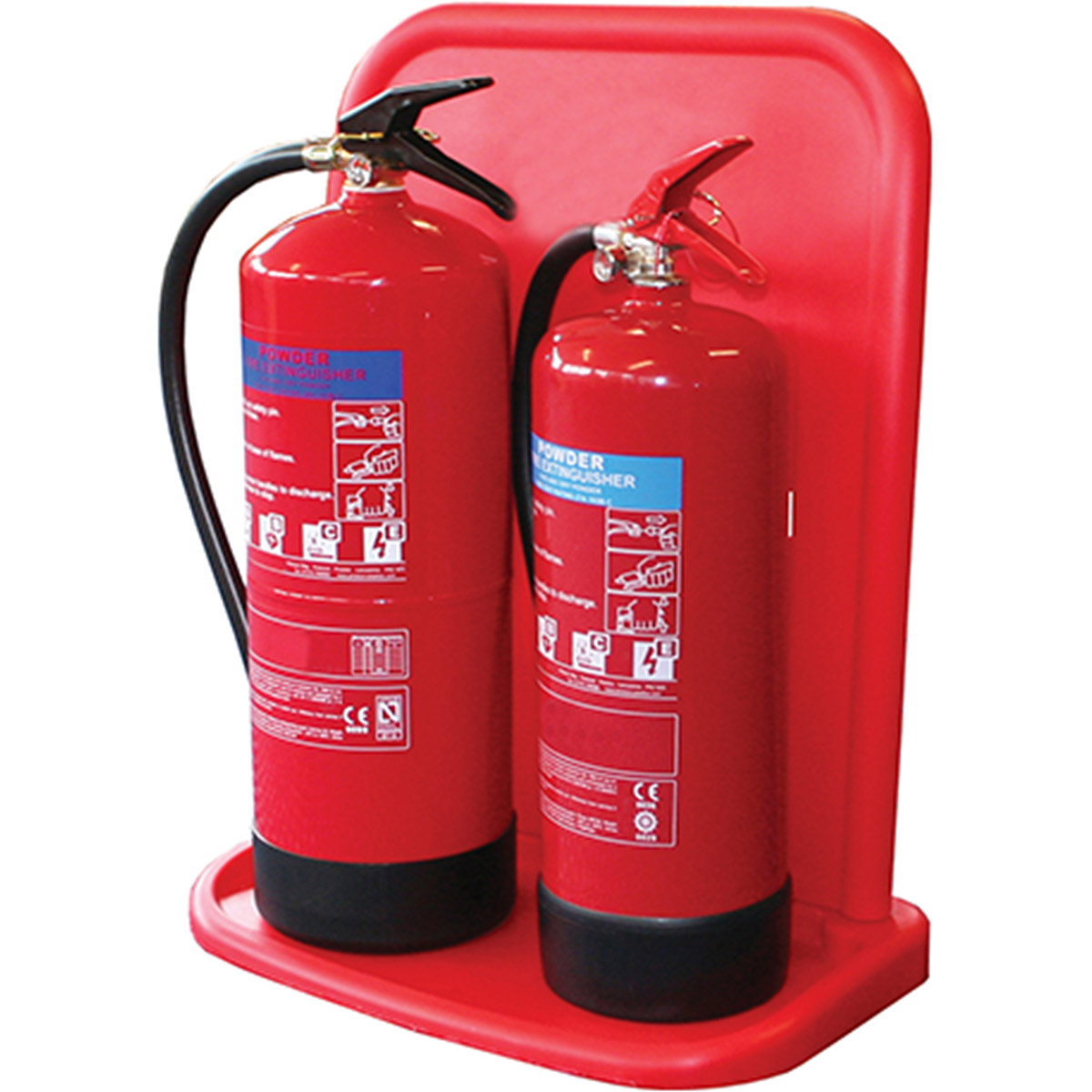 Jonesco Double Fire Extinguisher Stand | Jonesco (Preston) Ltd | Fire ...