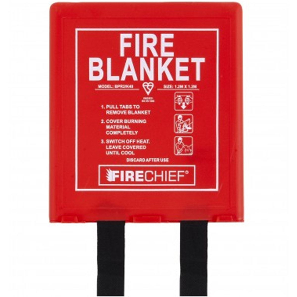 Firechief Fire Blanket 1.2m x 1.2m | Firechief | Fire Blankets | Arco