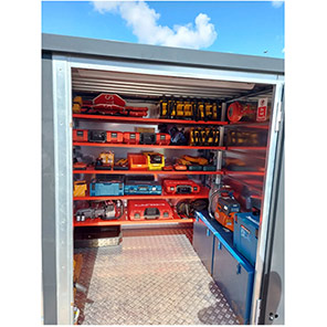 Armorgard PowerStor PWR1 Walk-In Charging Station