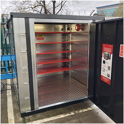 Armorgard PowerStor PWR2 Walk-In Charging Station