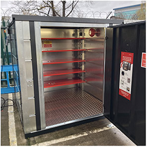 Armorgard PowerStor PWR2 Walk-In Charging Station