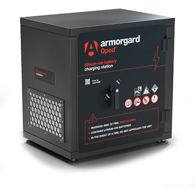 Armorgard Qpod QP1 Battery Storage Cabinet