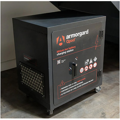 Armorgard Qpod QP1 Battery Storage Cabinet