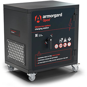 Armorgard Qpod QP1 Battery Storage Cabinet
