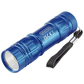 Draper Blue 85-Lumen COB LED Torch