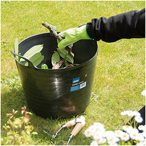 Draper Black 42L Multi-Purpose Flexible Bucket
