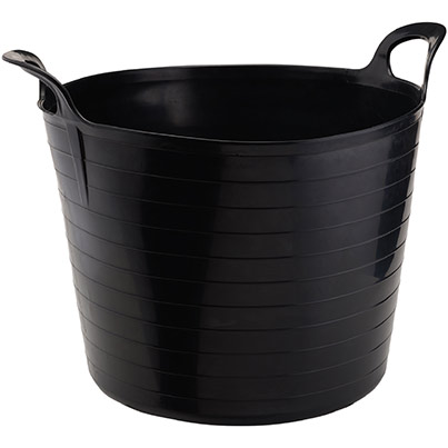 Draper Black 42L Multi-Purpose Flexible Bucket