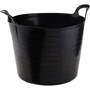 Draper Black 42L Multi-Purpose Flexible Bucket