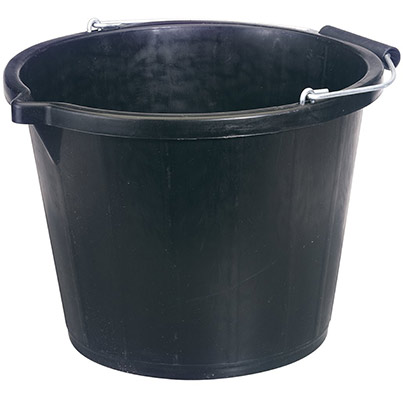 Draper Black 14.8L Bucket