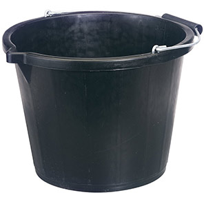 Draper Black 14.8L Bucket