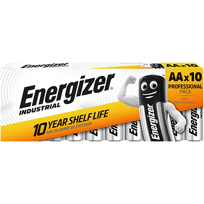 Energizer Alkaline AA Battery (Pack of 10)