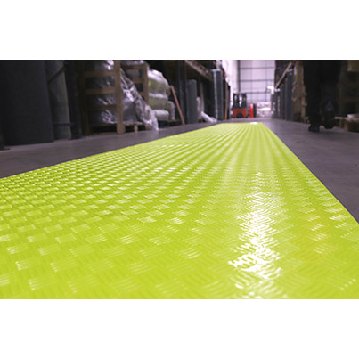 COBA Sitepath Yellow Mat 1m x 5m