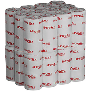 Kimberly-Clark WypAll L20 EXTRA 7381 Two-Ply Compact Blue Roll (Pack of 12)