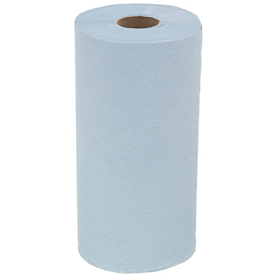 Kimberly-Clark WypAll L20 EXTRA 7381 Two-Ply Compact Blue Roll (Pack of 12)