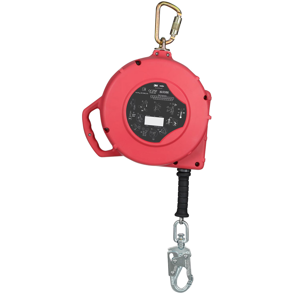 3M Protecta Rebel 25m Steel Fall Arrester Block | 3M | Fall Arrester ...