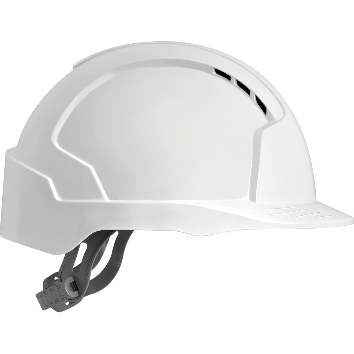 JSP EVOLite White Vented Safety Helmet with Slip Ratchet JSP Hard