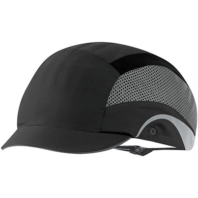 JSP Hardcap Aerolite Black Micro-Peak Bump Cap