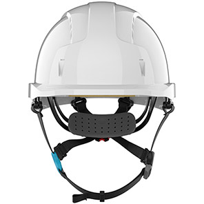 JSP EVOLite Skyworker White Vented Wheel-Ratchet Safety Helmet