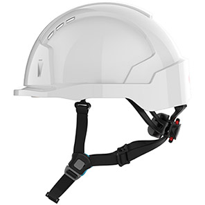JSP EVOLite Skyworker White Vented Wheel-Ratchet Safety Helmet