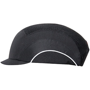 JSP Hardcap A1+ Black Micro-Peak Bump Cap