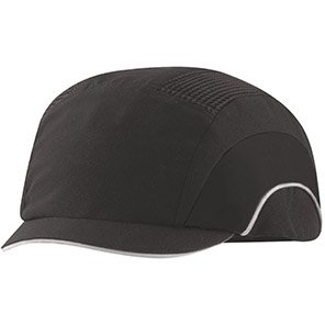 JSP Hardcap A1+ Black Micro-Peak Bump Cap