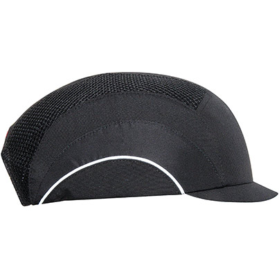 JSP Hardcap A1+ Black Micro-Peak Bump Cap