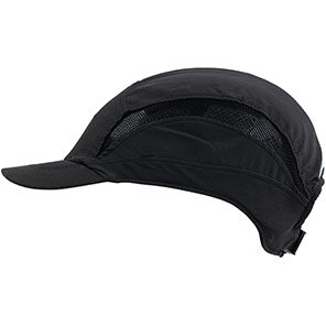 3M First Base 3 Classic Black Reduced-Peak Bump Cap