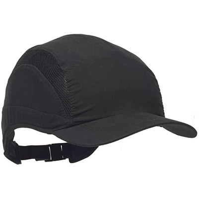3M First Base 3 Classic Black Reduced-Peak Bump Cap