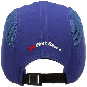 3M First Base + Royal Blue Reduced-Peak Bump Cap