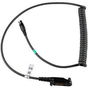 3M PELTOR FLX2 Cable to Hytera X1e, HP6 and HP7 Headsets